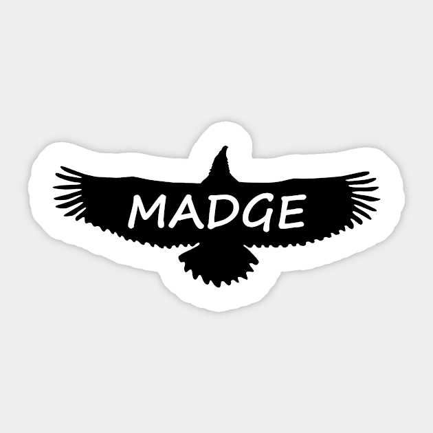 Madge Eagle Sticker by gulden